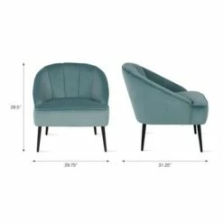 Geneva Channel Back Accent Chair - Dorel Living Rose 17 Geneva Channel Back Accent Chair - Dorel Living Rose -Living Room Chairs store unnamed file 5262