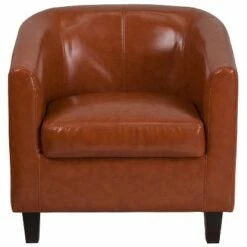 Flash Furniture LeatherSoft Lounge Chair with Sloping Arms -Living Room Chairs store unnamed file 5285
