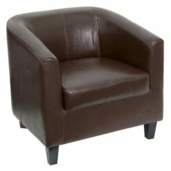 Flash Furniture LeatherSoft Lounge Chair with Sloping Arms -Living Room Chairs store unnamed file 5289