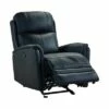 Wolfe Contemporary Leather Power Recliner Chair with USB Black - Armen Living