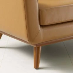 Engage Leather Lounge Accent Armchair Tan - Modway -Living Room Chairs store unnamed file 5319