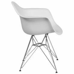 Flash Furniture Alonza Series Plastic Chair with Arms and Chrome Base -Living Room Chairs store unnamed file 536