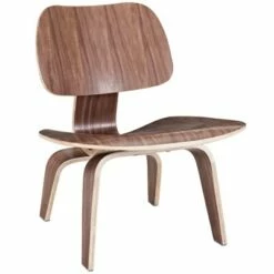 Fathom Wood Lounge Chair - Modway Walnut -Living Room Chairs store unnamed file 5381