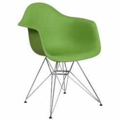 Flash Furniture Alonza Series Plastic Chair with Arms and Chrome Base -Living Room Chairs store unnamed file 543