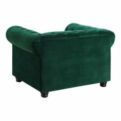 Gramery Tufted Chair - Picket House Furnishings Navy Blue