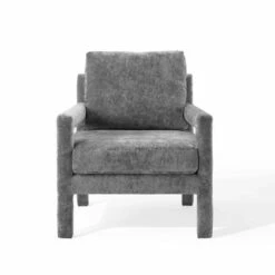 Rehearse Performance Velvet Armchair - Modway Pink -Living Room Chairs store unnamed file 5526