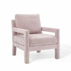 Rehearse Performance Velvet Armchair - Modway Pink -Living Room Chairs store unnamed file 5532
