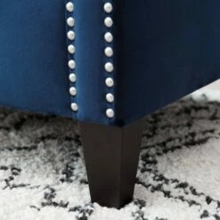 Valerie Nailhead Tufted Accent Chair - Abbyson Living Black -Living Room Chairs store unnamed file 5556