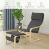 Costway Relax Lounge Chair & Padded Ottoman Set w/ Magazine Rack Beige -Living Room Chairs store unnamed file 5581