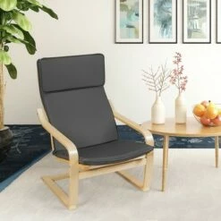 Costway Relax Lounge Chair & Padded Ottoman Set w/ Magazine Rack Beige 17 Costway Relax Lounge Chair & Padded Ottoman Set w/ Magazine Rack Beige -Living Room Chairs store unnamed file 5585