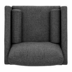 Hayden Tapered Leg Armchair with Pillows - Inspire Q Heather Gray -Living Room Chairs store unnamed file 5605