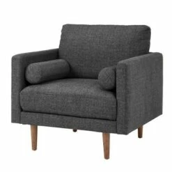 Hayden Tapered Leg Armchair with Pillows - Inspire Q Heather Gray -Living Room Chairs store unnamed file 5607