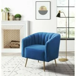 Lucia Armchair - Picket House Furnishings Cobalt 23 Lucia Armchair - Picket House Furnishings Cobalt -Living Room Chairs store unnamed file 5620