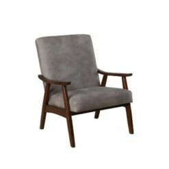Sandros Mid-Century Accent Chair - HOMES: Inside + Out White -Living Room Chairs store unnamed file 5625