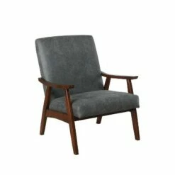 Sandros Mid-Century Accent Chair - HOMES: Inside + Out White -Living Room Chairs store unnamed file 5626