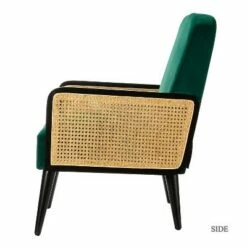 Flavio Rattan Accent Armchair | Karat Home 21 Flavio Rattan Accent Armchair | Karat Home -Living Room Chairs store unnamed file 5635
