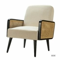 Flavio Rattan Accent Armchair | Karat Home 24 Flavio Rattan Accent Armchair | Karat Home -Living Room Chairs store unnamed file 5638