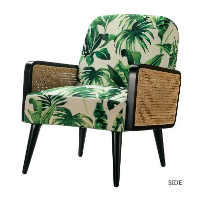 Flavio Rattan Accent Armchair | Karat Home 13 Flavio Rattan Accent Armchair | Karat Home - Image 11
