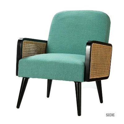 Flavio Rattan Accent Armchair | Karat Home 14 Flavio Rattan Accent Armchair | Karat Home - Image 12