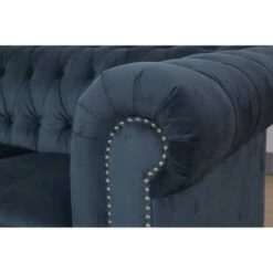 Grand Wyatt Velvet Armchair Dark Blue - Abbyson Living -Living Room Chairs store unnamed file 5644