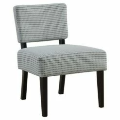 Accent Chair Abstract Dot Fabric - EveryRoom Light Blue -Living Room Chairs store unnamed file 5807