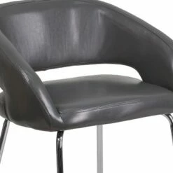 Emma and Oliver Contemporary Leather Side Reception Chair -Living Room Chairs store unnamed file 5846