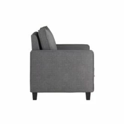Georgia Fabric Accent Armchair Gray - CorLiving -Living Room Chairs store unnamed file 5857