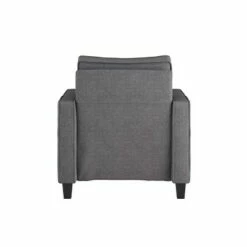 Georgia Fabric Accent Armchair Gray - CorLiving -Living Room Chairs store unnamed file 5858