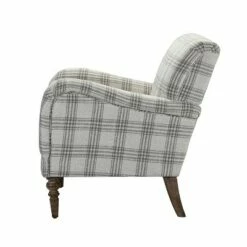 Orazio Accent Chair Plaind | Karat Home -Living Room Chairs store unnamed file 5926