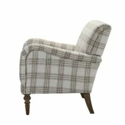 Orazio Accent Chair Plaind | Karat Home -Living Room Chairs store unnamed file 5929