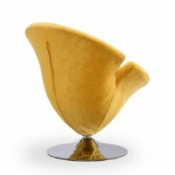 Set of 2 Tulip Velvet Swivel Accent Chairs Yellow - Manhattan Comfort 9 Set of 2 Tulip Velvet Swivel Accent Chairs Yellow - Manhattan Comfort -Living Room Chairs store unnamed file 5973
