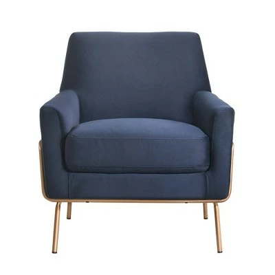 Kent Modern Accent Armchair - Picket House Furnishings Blue 14 Kent Modern Accent Armchair - Picket House Furnishings Blue - Image 12