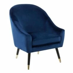 Matisse Contemporary Glam Accent Chair - LumiSource Teal 18 Matisse Contemporary Glam Accent Chair - LumiSource Teal -Living Room Chairs store unnamed file 6041