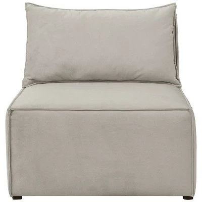 Skyline Furniture French Seamed Armless Chair in Velvet - Cloth & Company Velvet Navy 11 Skyline Furniture French Seamed Armless Chair in Velvet - Cloth & Company Velvet Navy - Image 9