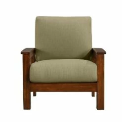 Maison Hill Mission Style Armchair - Handy Living Barley Tan -Living Room Chairs store unnamed file 6103