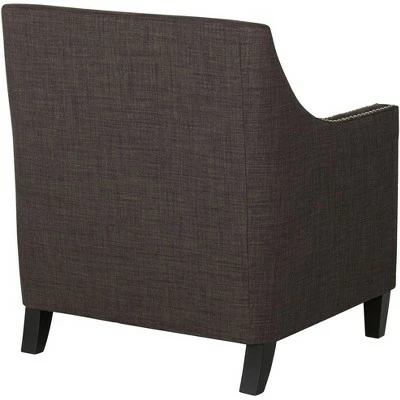 Studio 55D Flynn Heirloom Charcoal Upholstered Armchair 7 Studio 55D Flynn Heirloom Charcoal Upholstered Armchair - Image 5