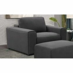 Rylee Fabric Armchair - Abbyson Living White