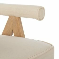 Suri Mid Century Arm Chair - Bone/White Washed - Safavieh -Living Room Chairs store unnamed file 628