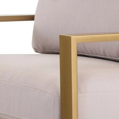 Hazel Accent Chair Blush Pink - Adore Decor 7 Hazel Accent Chair Blush Pink - Adore Decor - Image 5