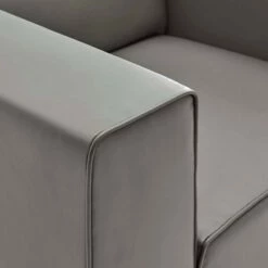 Mingle Vegan Leather Armchair - Modway Gray -Living Room Chairs store unnamed file 6334