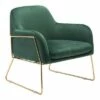 Luxe Velvet Armchair Green - ZM Home -Living Room Chairs store unnamed file 6346