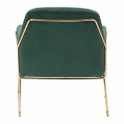 Luxe Velvet Armchair Green - ZM Home -Living Room Chairs store unnamed file 6349