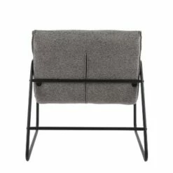 Casper Armchair Polyester/Steel Black/Gray - LumiSource -Living Room Chairs store unnamed file 6407