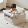 Asweets Wonder & Wise Square Infant Baby Activity Chair w/ Interactive Embroidery & Applique, Carrying Handle, & Removeable Tray for Age 6 Months & Up -Living Room Chairs store unnamed file 6419