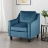 Milo Contemporary Club Chair - Christopher Knight Home Blue -Living Room Chairs store unnamed file 647