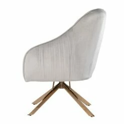 Tralesford Upholstered Accent Chair Silver/Champagne - Aiden Lane -Living Room Chairs store unnamed file 6473