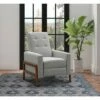 Alya Fabric Pushback Recliner Light Gray - Abbyson Living -Living Room Chairs store unnamed file 6501