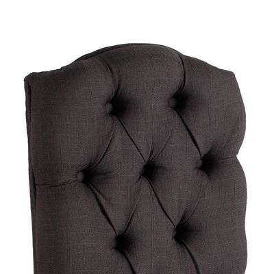 A&B Home Sadler High Back Chair Lavender Gray - A&B Home 3 A&B Home Sadler High Back Chair Lavender Gray - A&B Home - Image 2