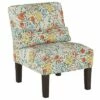 Burke Slipper Chair Cream Floral - Threshold™ -Living Room Chairs store unnamed file 6549