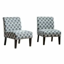 Set of 2 Kassi Accent Chair - Christopher Knight Home Blue -Living Room Chairs store unnamed file 6558